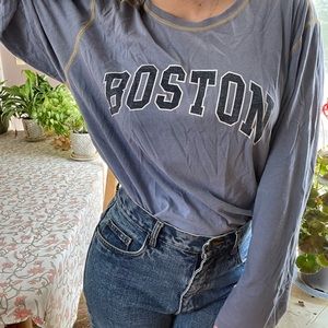 Long sleeve Boston tee